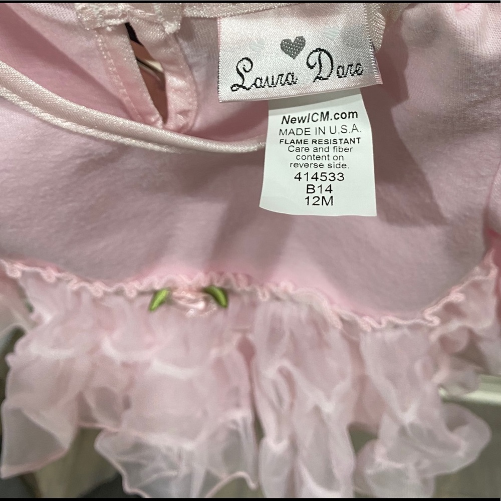 Little Girls Pink Pajamas/Playset
